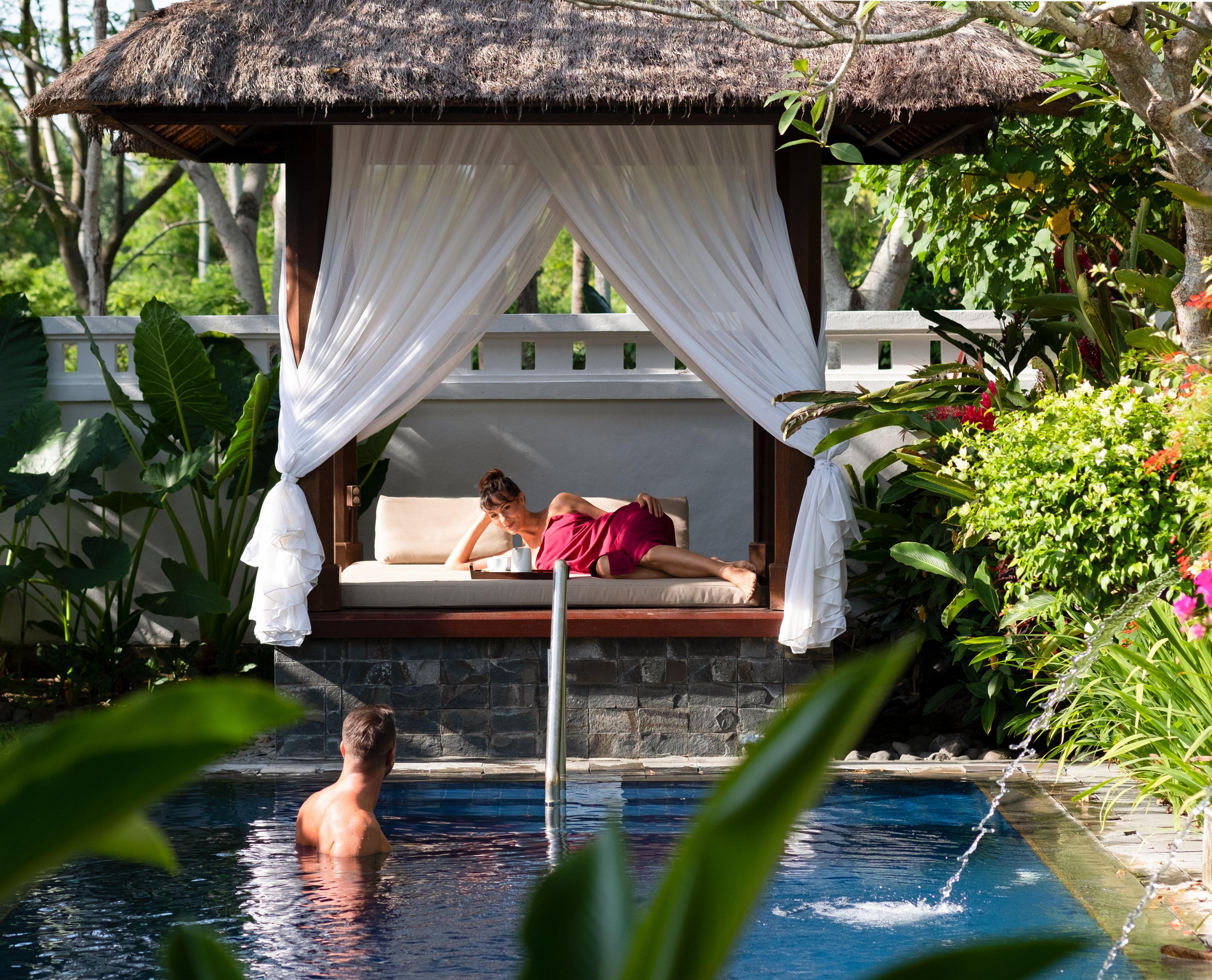 Intercontinental Bali Resort By Ihg Jimbaran Exterior foto A spa at the InterContinental Resort Bali Resort